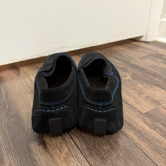 Men's Black Loafers - Picture 5 of 9